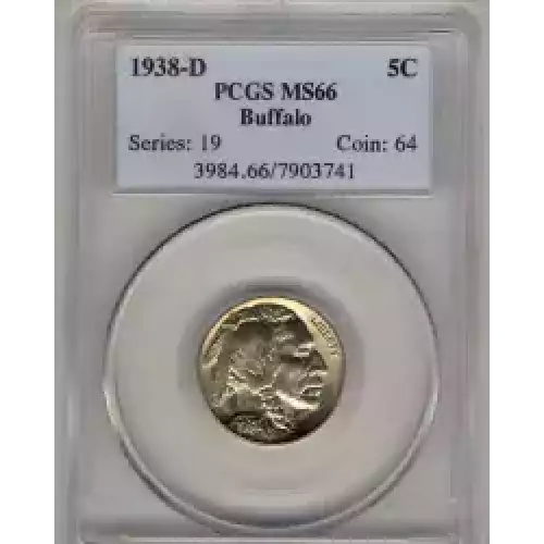 Nickel Five Cent Pieces-Indian Head or Buffalo (3)