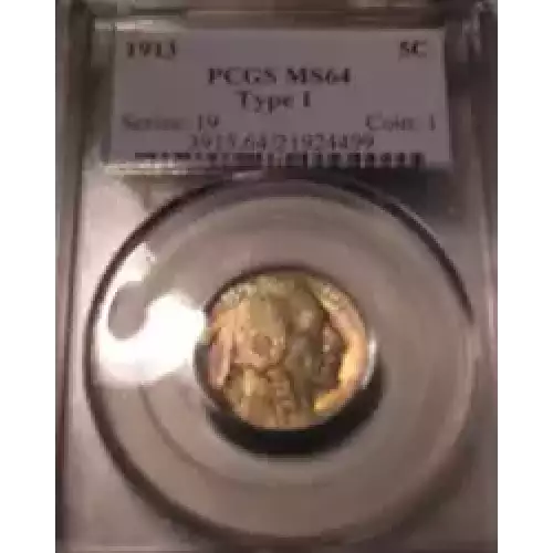 Nickel Five Cent Pieces-Indian Head or Buffalo (3)