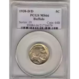 Nickel Five Cent Pieces-Indian Head or Buffalo (3)