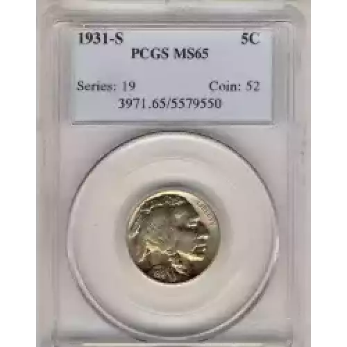 Nickel Five Cent Pieces-Indian Head or Buffalo (3)