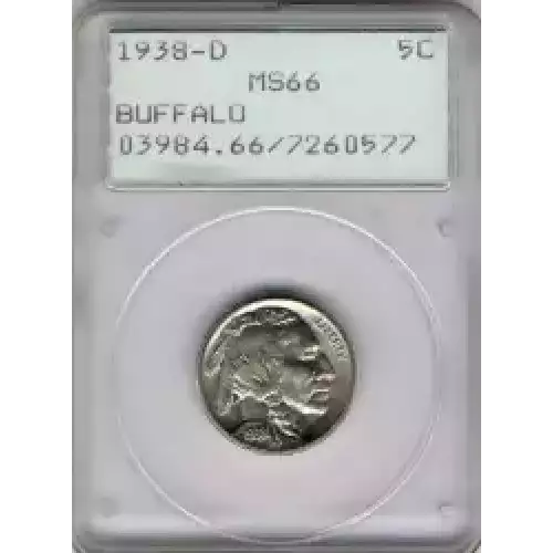 Nickel Five Cent Pieces-Indian Head or Buffalo (3)