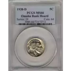 Nickel Five Cent Pieces-Indian Head or Buffalo (3)