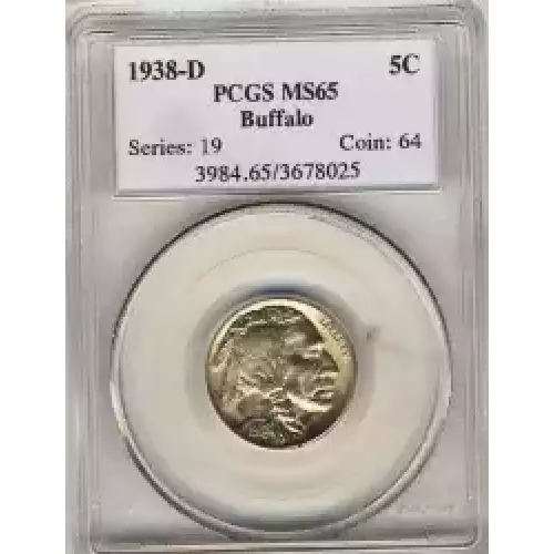 Nickel Five Cent Pieces-Indian Head or Buffalo (3)