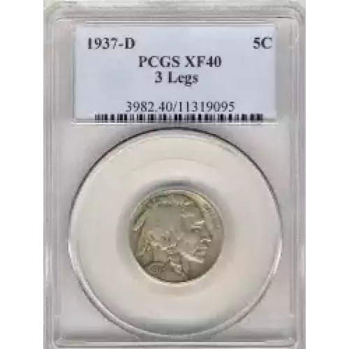 Nickel Five Cent Pieces-Indian Head or Buffalo (3)