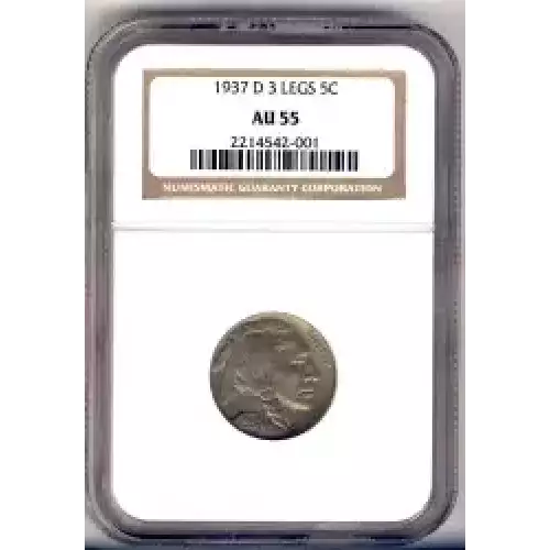 Nickel Five Cent Pieces-Indian Head or Buffalo (3)