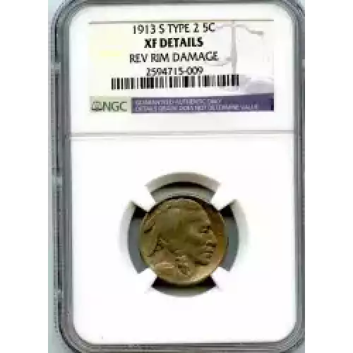 Nickel Five Cent Pieces-Indian Head or Buffalo (3)