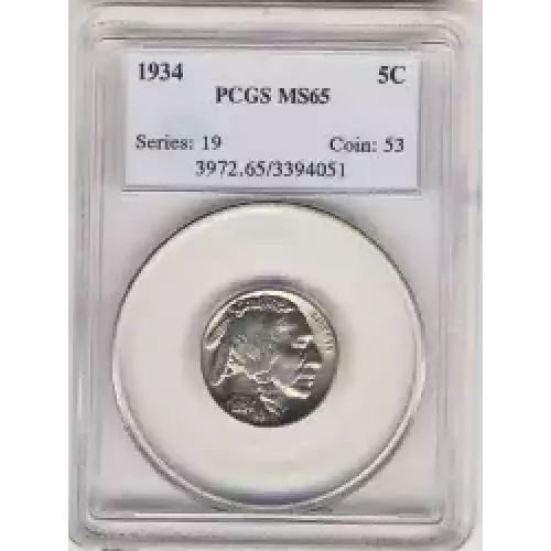 Nickel Five Cent Pieces-Indian Head or Buffalo (3)