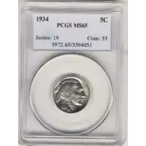 Nickel Five Cent Pieces-Indian Head or Buffalo (3)