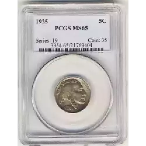 Nickel Five Cent Pieces-Indian Head or Buffalo (3)