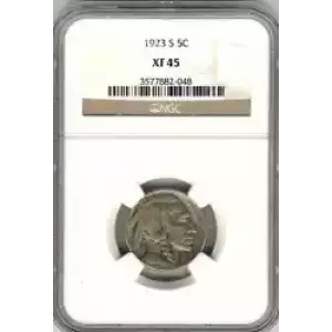 Nickel Five Cent Pieces-Indian Head or Buffalo (3)