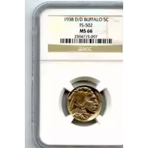 Nickel Five Cent Pieces-Indian Head or Buffalo (3)