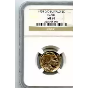 Nickel Five Cent Pieces-Indian Head or Buffalo (3)