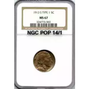 Nickel Five Cent Pieces-Indian Head or Buffalo (3)