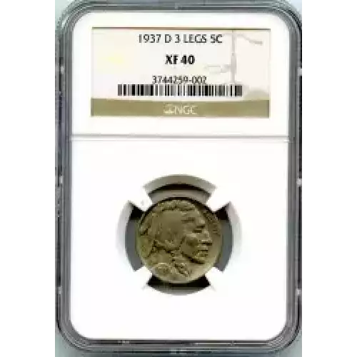 Nickel Five Cent Pieces-Indian Head or Buffalo (3)