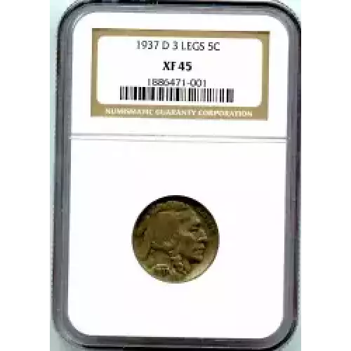 Nickel Five Cent Pieces-Indian Head or Buffalo (3)