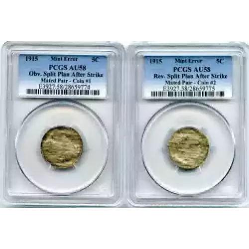 Nickel Five Cent Pieces-Indian Head or Buffalo (3)