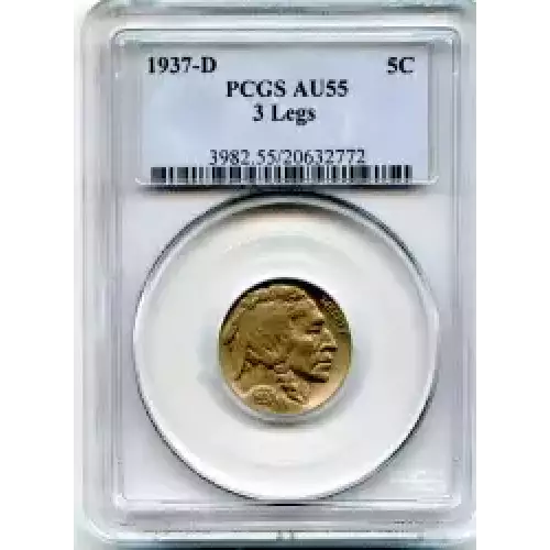 Nickel Five Cent Pieces-Indian Head or Buffalo (3)