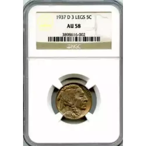 Nickel Five Cent Pieces-Indian Head or Buffalo (3)