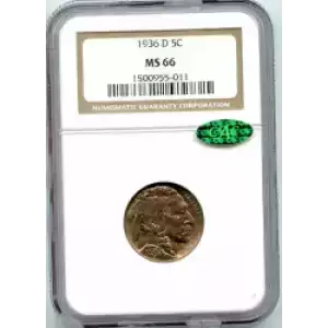 Nickel Five Cent Pieces-Indian Head or Buffalo (3)