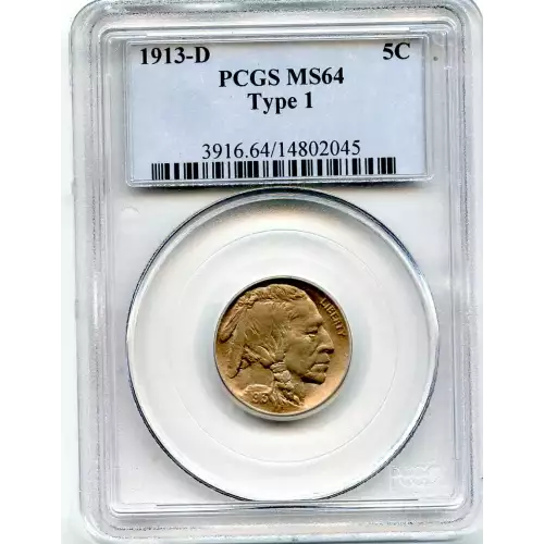 Nickel Five Cent Pieces-Indian Head or Buffalo (3)