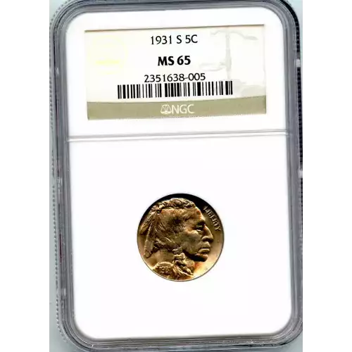 Nickel Five Cent Pieces-Indian Head or Buffalo (3)