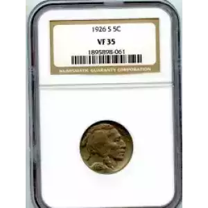 Nickel Five Cent Pieces-Indian Head or Buffalo (3)