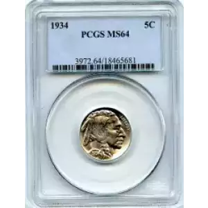 Nickel Five Cent Pieces-Indian Head or Buffalo (3)