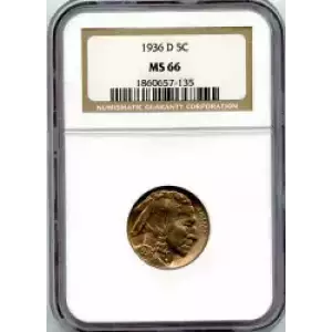 Nickel Five Cent Pieces-Indian Head or Buffalo (3)