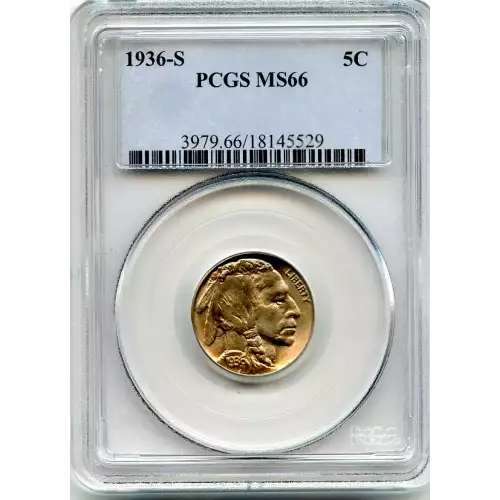 Nickel Five Cent Pieces-Indian Head or Buffalo (3)