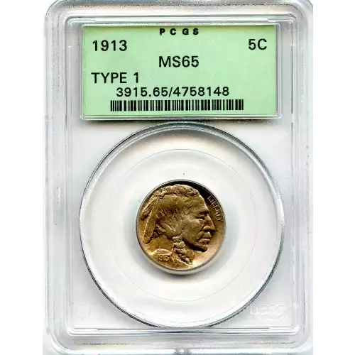 Nickel Five Cent Pieces-Indian Head or Buffalo (3)