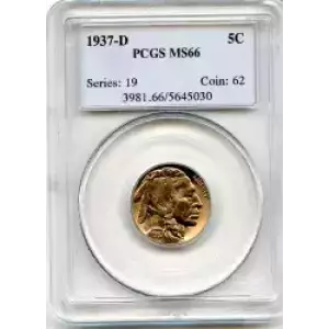 Nickel Five Cent Pieces-Indian Head or Buffalo (3)