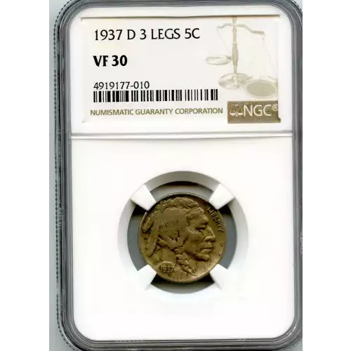 Nickel Five Cent Pieces-Indian Head or Buffalo (3)