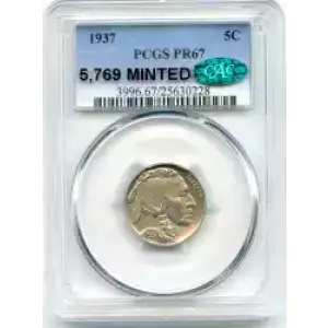 Nickel Five Cent Pieces-Indian Head or Buffalo (3)