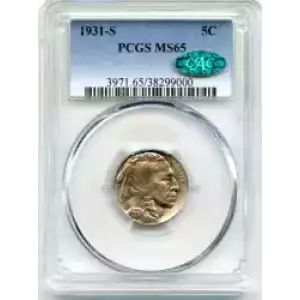 Nickel Five Cent Pieces-Indian Head or Buffalo (3)