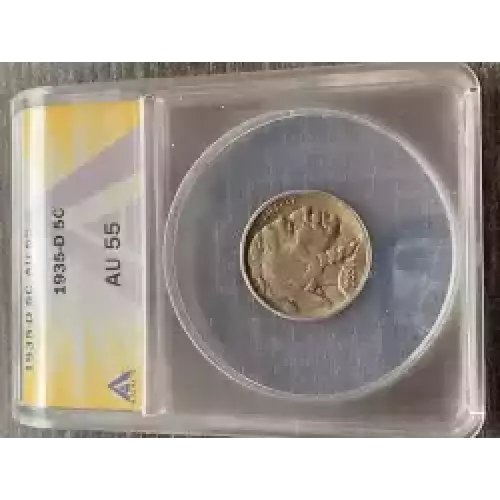 Nickel Five Cent Pieces-Indian Head or Buffalo (3)