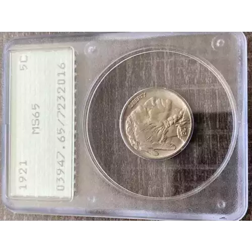 Nickel Five Cent Pieces-Indian Head or Buffalo (3)