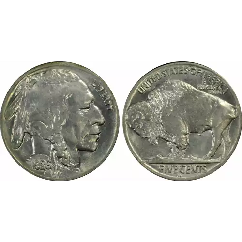 Nickel Five Cent Pieces-Indian Head or Buffalo (2)