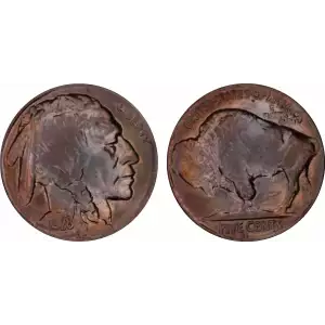 Nickel Five Cent Pieces-Indian Head or Buffalo
