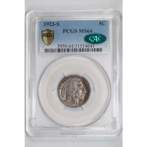 Nickel Five Cent Pieces-Indian Head or Buffalo