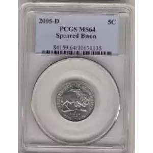 Nickel Five Cent Pieces-Jefferson (3)