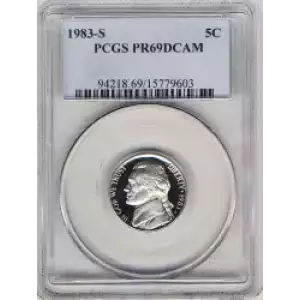 Nickel Five Cent Pieces-Jefferson (3)