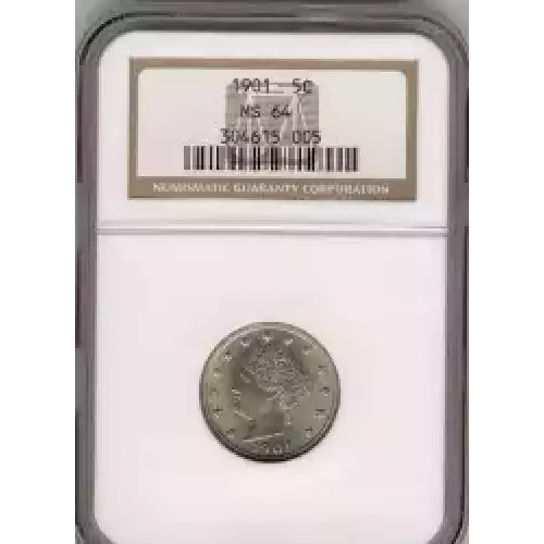 Nickel Five Cent Pieces-Liberty Head 1883-1913 (3)