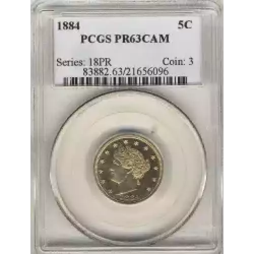 Nickel Five Cent Pieces-Liberty Head 1883-1913 (3)