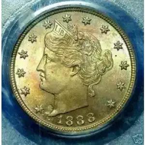 Nickel Five Cent Pieces-Liberty Head 1883-1913 (3)