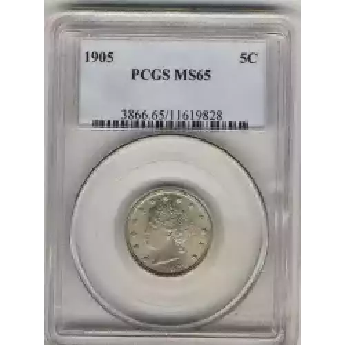 Nickel Five Cent Pieces-Liberty Head 1883-1913 (3)