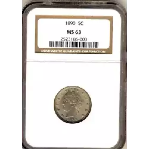 Nickel Five Cent Pieces-Liberty Head 1883-1913 (3)