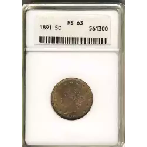 Nickel Five Cent Pieces-Liberty Head 1883-1913 (3)