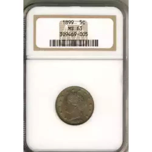 Nickel Five Cent Pieces-Liberty Head 1883-1913 (3)