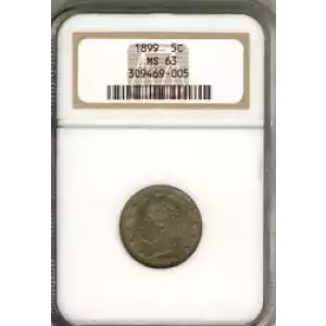 Nickel Five Cent Pieces-Liberty Head 1883-1913 (3)