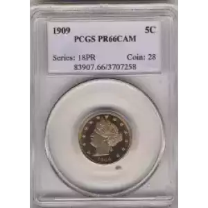 Nickel Five Cent Pieces-Liberty Head 1883-1913 (3)